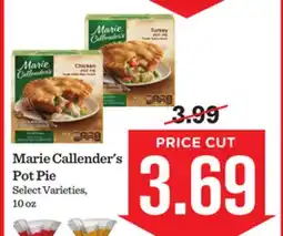 Mariano's Marie Callender's Pot Pie offer