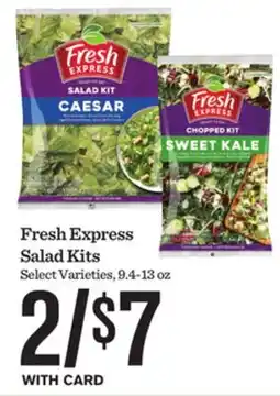 Mariano's Fresh Express Salad Kits offer