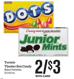 Mariano's Tootsie Theater Box Candy offer