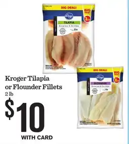 Mariano's Kroger Tilapia or Flounder Fillets offer