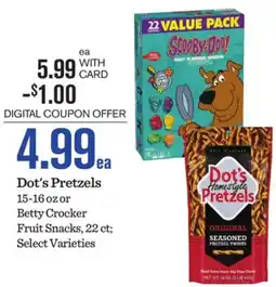 Mariano's Dot's Pretzels offer
