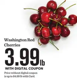 Mariano's Washington Red Cherries offer
