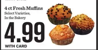 Mariano's 4 ct Fresh Muffins offer