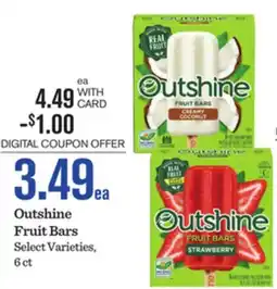 Mariano's Outshine Fruit Bars offer