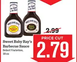 Mariano's Sweet Baby Ray's Barbecue Sauce offer