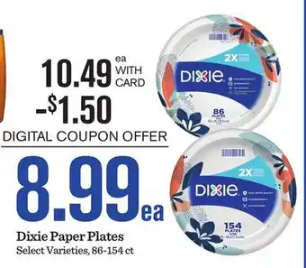 Mariano's Dixie Paper Plates offer