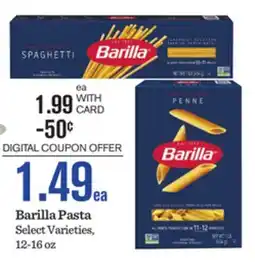 Mariano's Barilla Pasta offer
