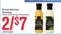 Mariano's Private Selection Dressings offer