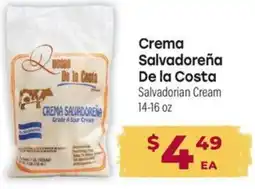 Los Altos Ranch Market Crema salvadoreña de la costa offer