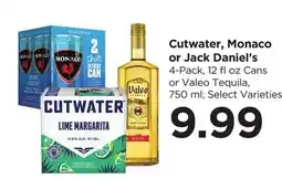 Food 4 Less Cutwater, Monaco or Jack Daniel's offer
