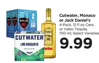 Food 4 Less Cutwater, Monaco or Jack Daniel's offer