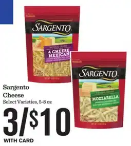 Mariano's Sargento Cheese offer
