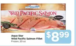 Food 4 Less Aqua Star Wild Pacific Salmon Fillet offer