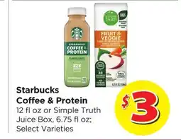 Food 4 Less Starbucks Coffee & Protein offer