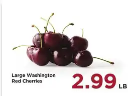 Food 4 Less Large Washington Red Cherries offer