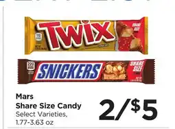 Food 4 Less Mars Share Size Candy offer