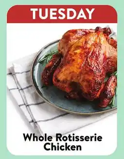 Fresh Thyme Whole Rotisserie Chicken offer