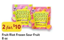 Fresh Thyme Fruit Riot Frozen Sour Fruit offer