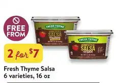 Fresh Thyme Fresh Thyme Salsa offer