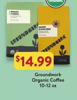 Fresh Thyme Groundwork Organic Coffee offer