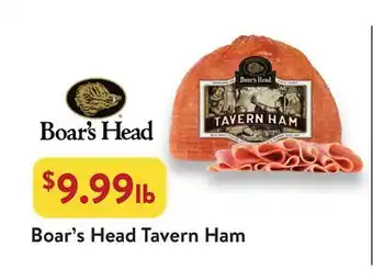 Fresh Thyme Boar's Head Tavern Ham offer