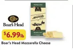 Fresh Thyme Boar's Head Mozzarella Cheese offer