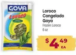 Los Altos Ranch Market Loroco congelado goya offer