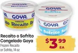 Los Altos Ranch Market Recaito o sofrito congelado goya offer