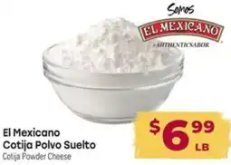 Los Altos Ranch Market El mexicano cotija polvo suelto offer