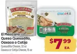 Los Altos Ranch Market El mexicano queso quesadilla, oaxaca o cotija offer