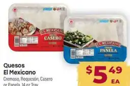 Los Altos Ranch Market Quesos el mexicano offer