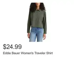 Costco Eddie Bauer Women's Traveler Shirt offer