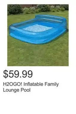 Costco H2OGO! Inflatable Family Lounge Pool offer