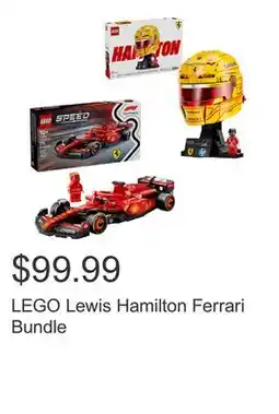 Costco LEGO Lewis Hamilton Ferrari Bundle offer