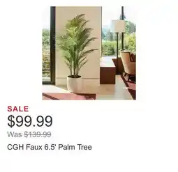 Costco CGH Faux 6.5' Palm Tree offer