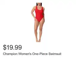 Costco Champion Women's One-Piece Swimsuit offer