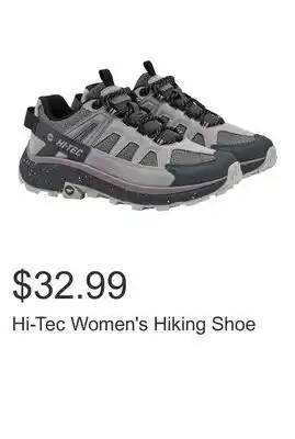 Costco Hi-Tec Women's Hiking Shoe offer