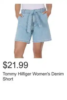 Costco Tommy Hilfiger Women's Denim Short offer