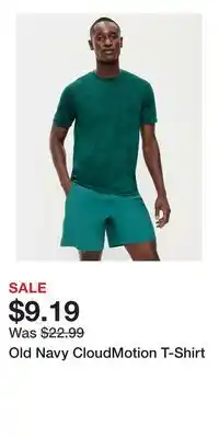 Old Navy Old Navy CloudMotion T-Shirt offer