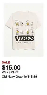 Old Navy Old Navy Graphic T-Shirt offer