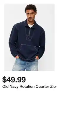 Old Navy Old Navy Rotation Quarter Zip offer