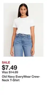 Old Navy Old Navy EveryWear Crew-Neck T-Shirt offer