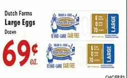 Rio Valley Market Dutch Farms Large Eggs offer