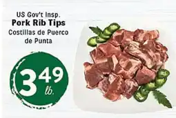 Rio Valley Market US Gov't Insp. Pork Rib Tips offer