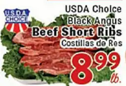 Rio Valley Market USDA Choice Black Angus Beef Short Ribs offer