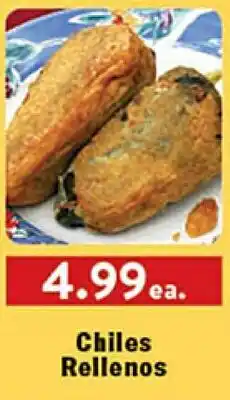 Rio Valley Market Chiles Rellenos offer
