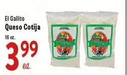 Rio Valley Market El Gallito Queso Cotija offer