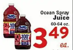 Rio Valley Market Ocean Spray Juice offer