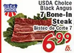 Rio Valley Market USDA Choice Black Angus 7 Bone-In Steak offer