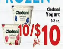Rio Valley Market Chobani Yogurt offer